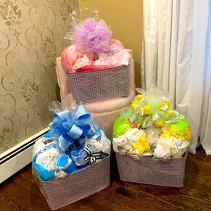 These Beautiful Baskets are all different packed with a bunch of great goods.